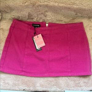 PrettyLittleThing Pink Pencil Mini Skirt